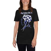 Load image into Gallery viewer, My Salon Shirt (Brilliant In Blue) Unisex Ultra Soft Style T-shirt