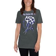 Load image into Gallery viewer, My Salon Shirt (Brilliant In Blue) Unisex Ultra Soft Style T-shirt